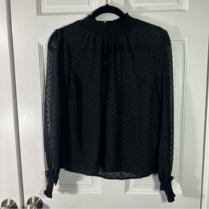 Transparent black shirt